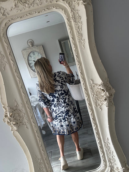 Eva knee length dress