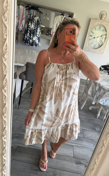 Selena adjustable strap sundress