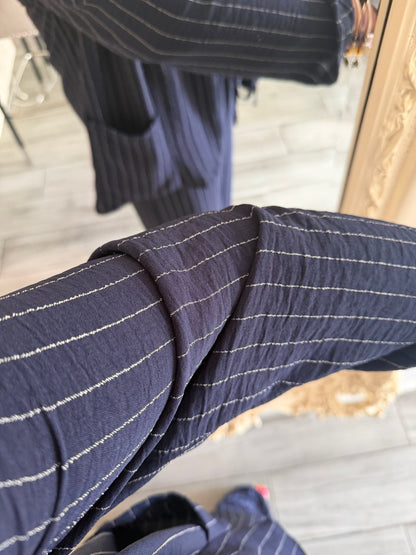 Toni light weight pinstripe blazer