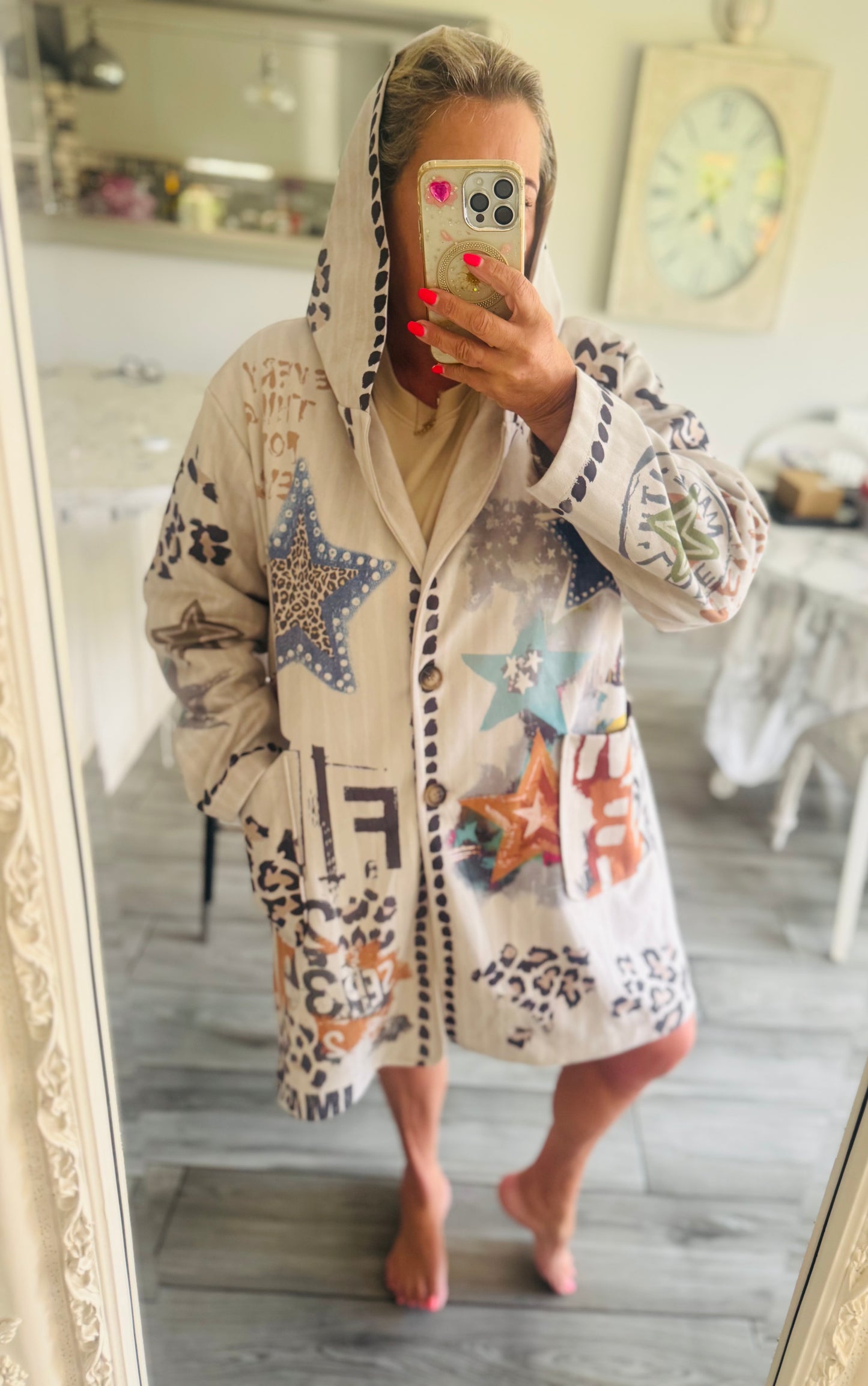 Becca star hooded jacket