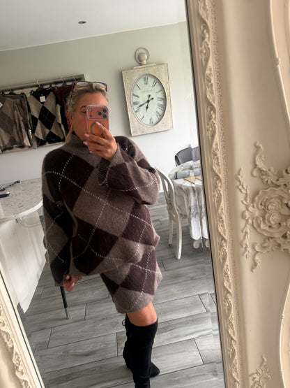 Izzy 2 piece knitwear skirt set
