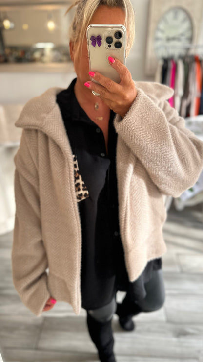 Elsie Herringbone Jacket