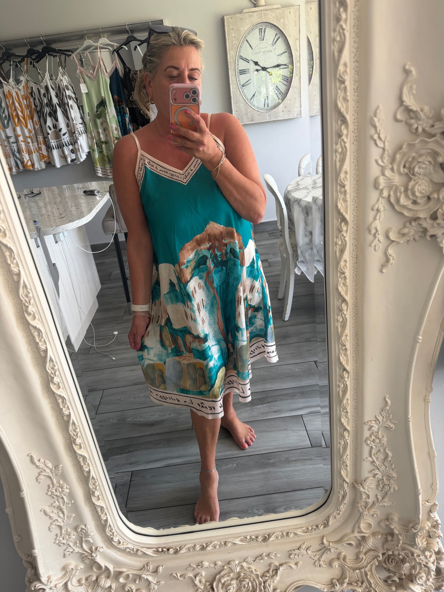 Capri landscape sundress
