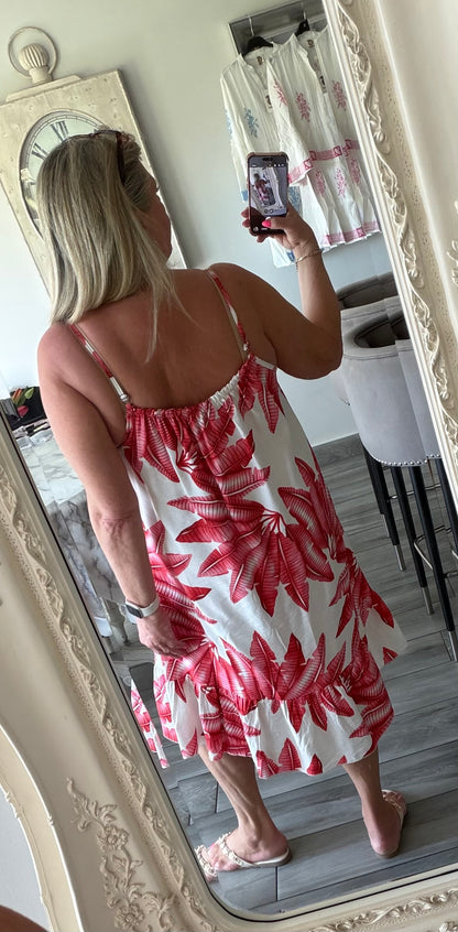 Selena adjustable strap sundress