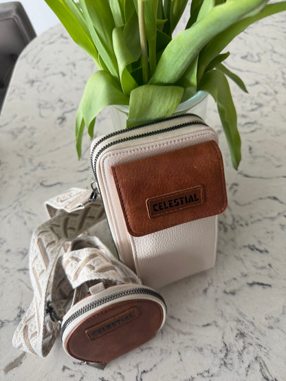 Lucy crossbody purse with coin purse