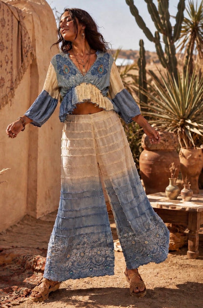 Milana 2 piece Spanish style set