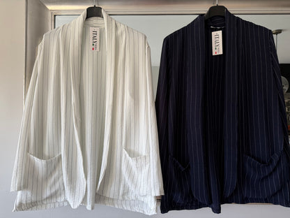 Toni light weight pinstripe blazer