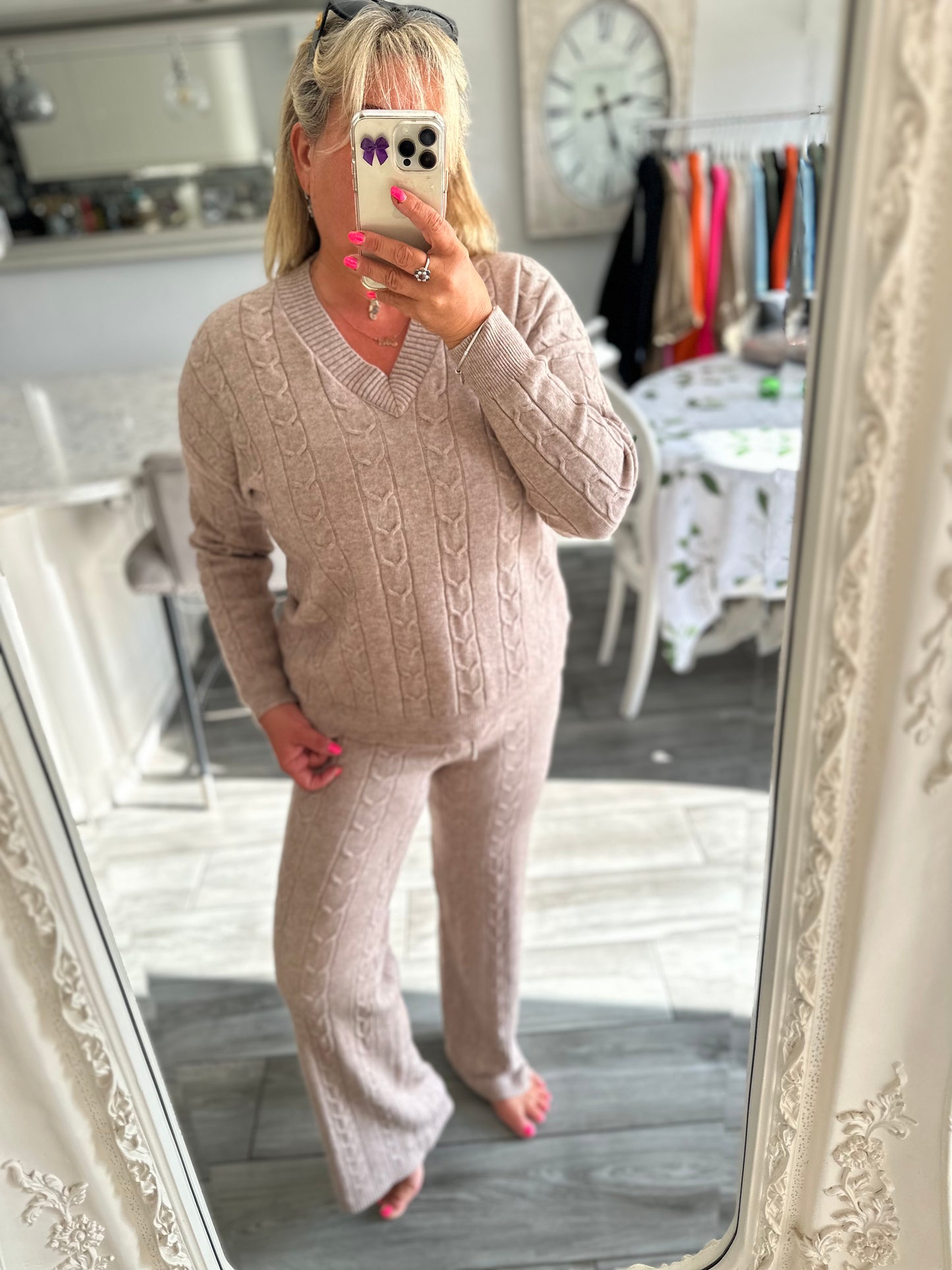 Vienna Cable Knit Co-Ord Set