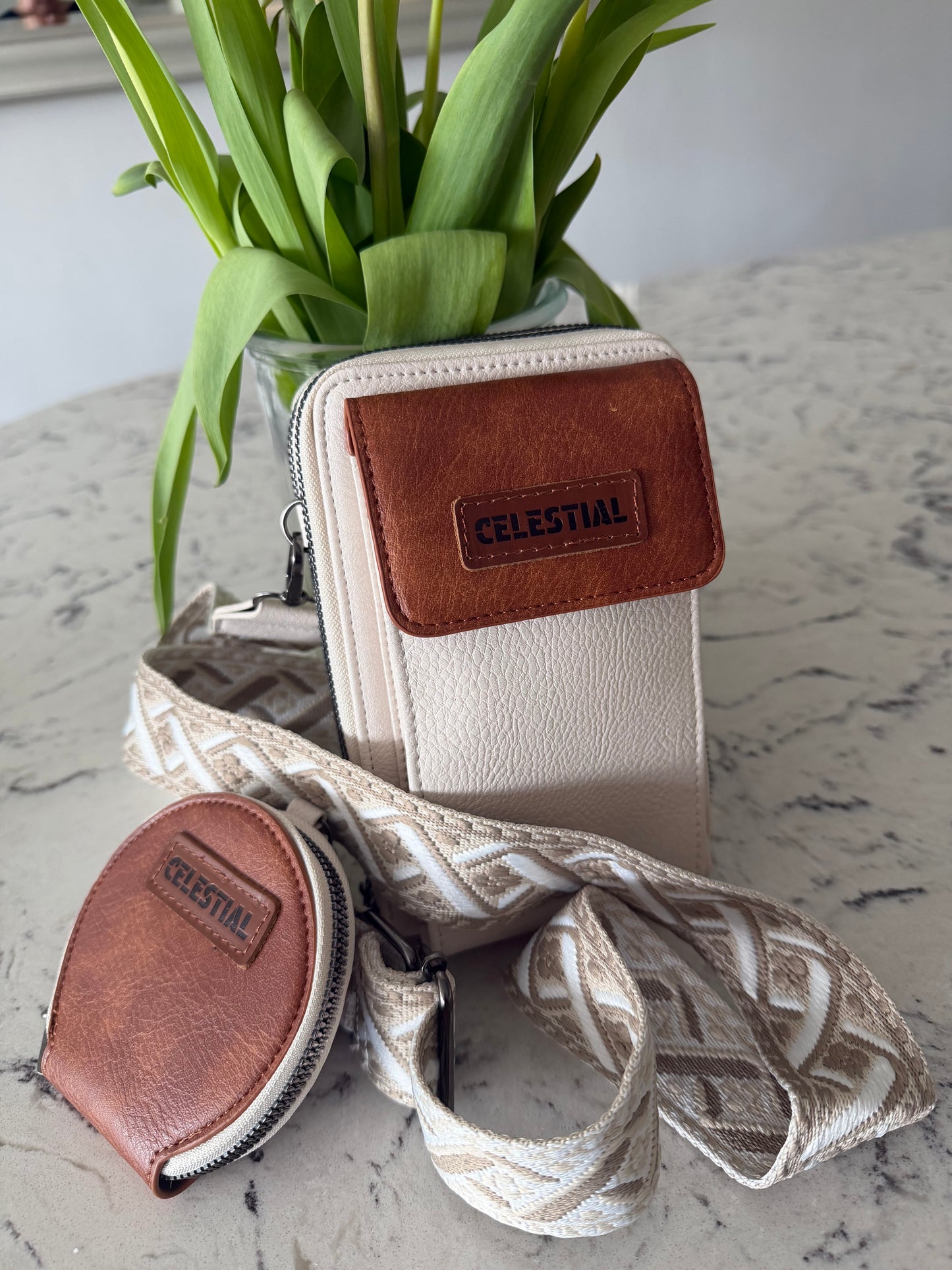 Lucy crossbody purse with coin purse