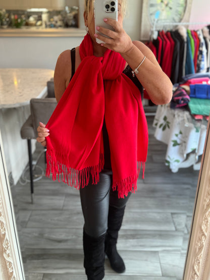 Fallon Cashmere/wool Mix Pashmina/Scarf