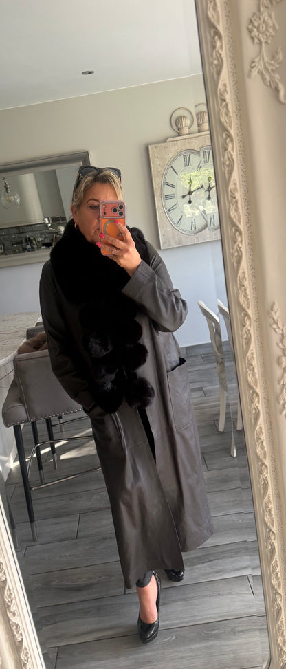 Sherry luxury stole scarf by Alex Max
