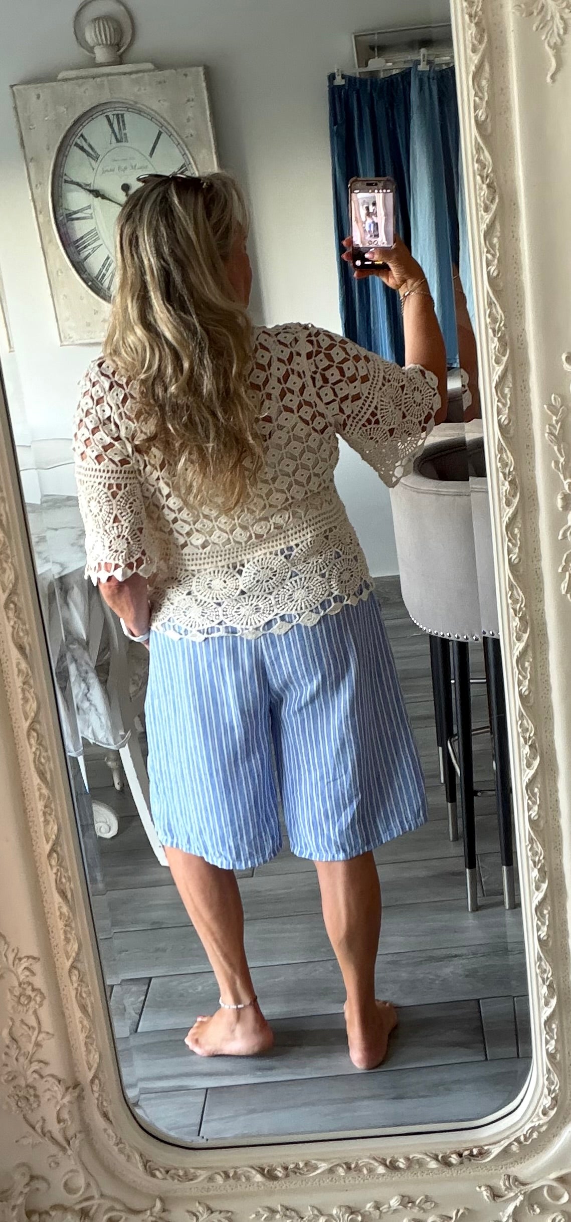 Tina crochet top with vest