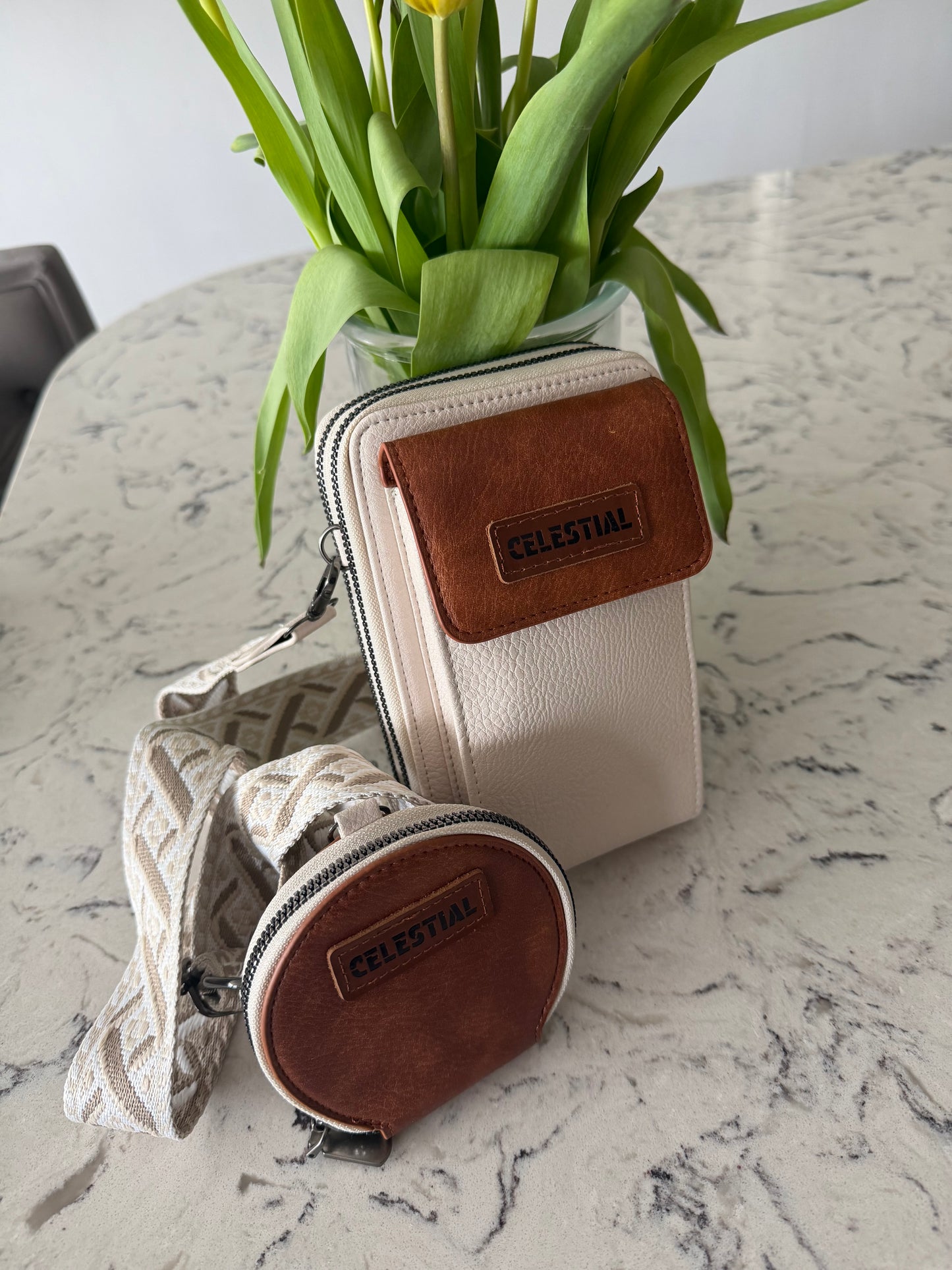 Lucy crossbody purse with coin purse