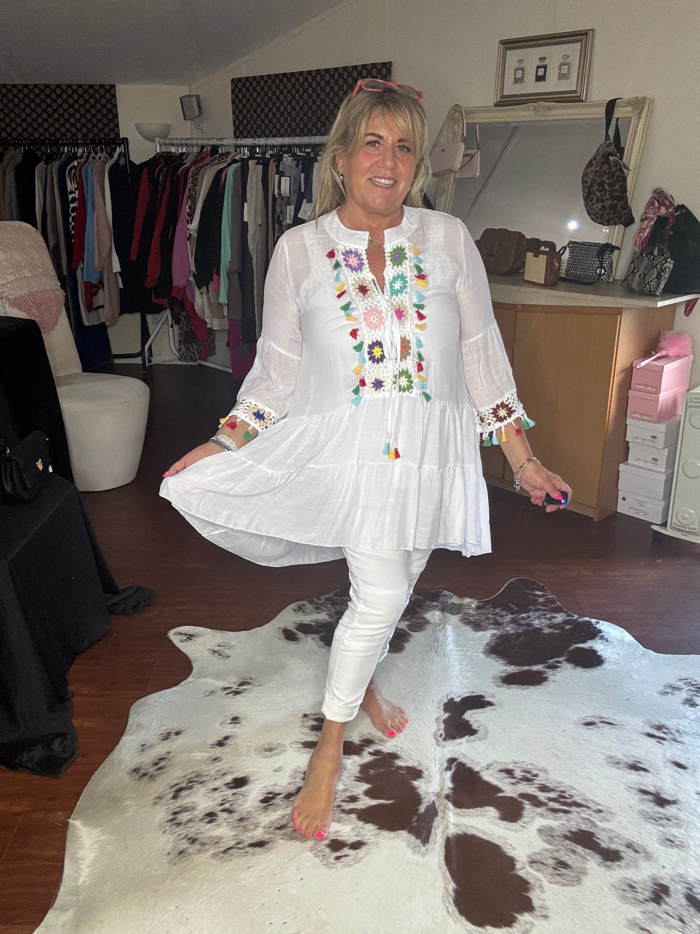 Shirley top/dress festival vibes