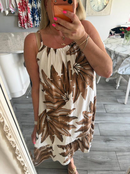 Selena adjustable strap sundress