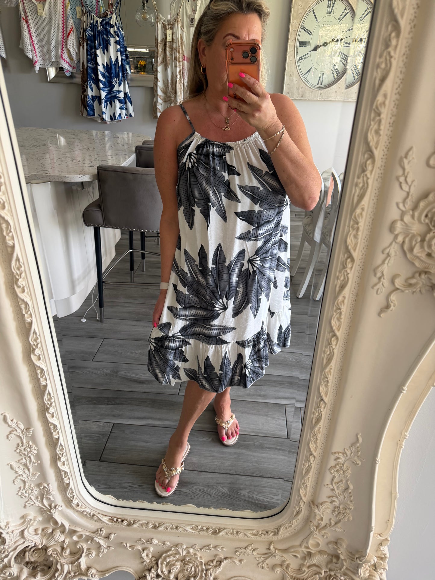 Selena adjustable strap sundress