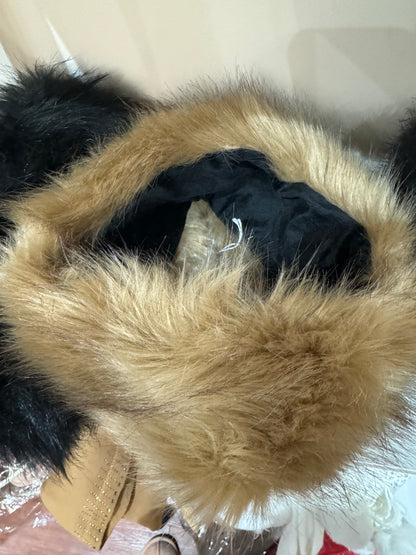 Courtney faux fur head band