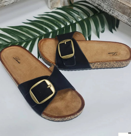 Ibiza Buckle Sliders