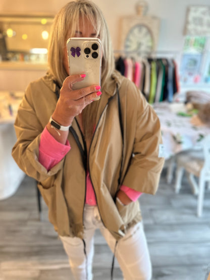 Megan Lightweight Hooded Jacket