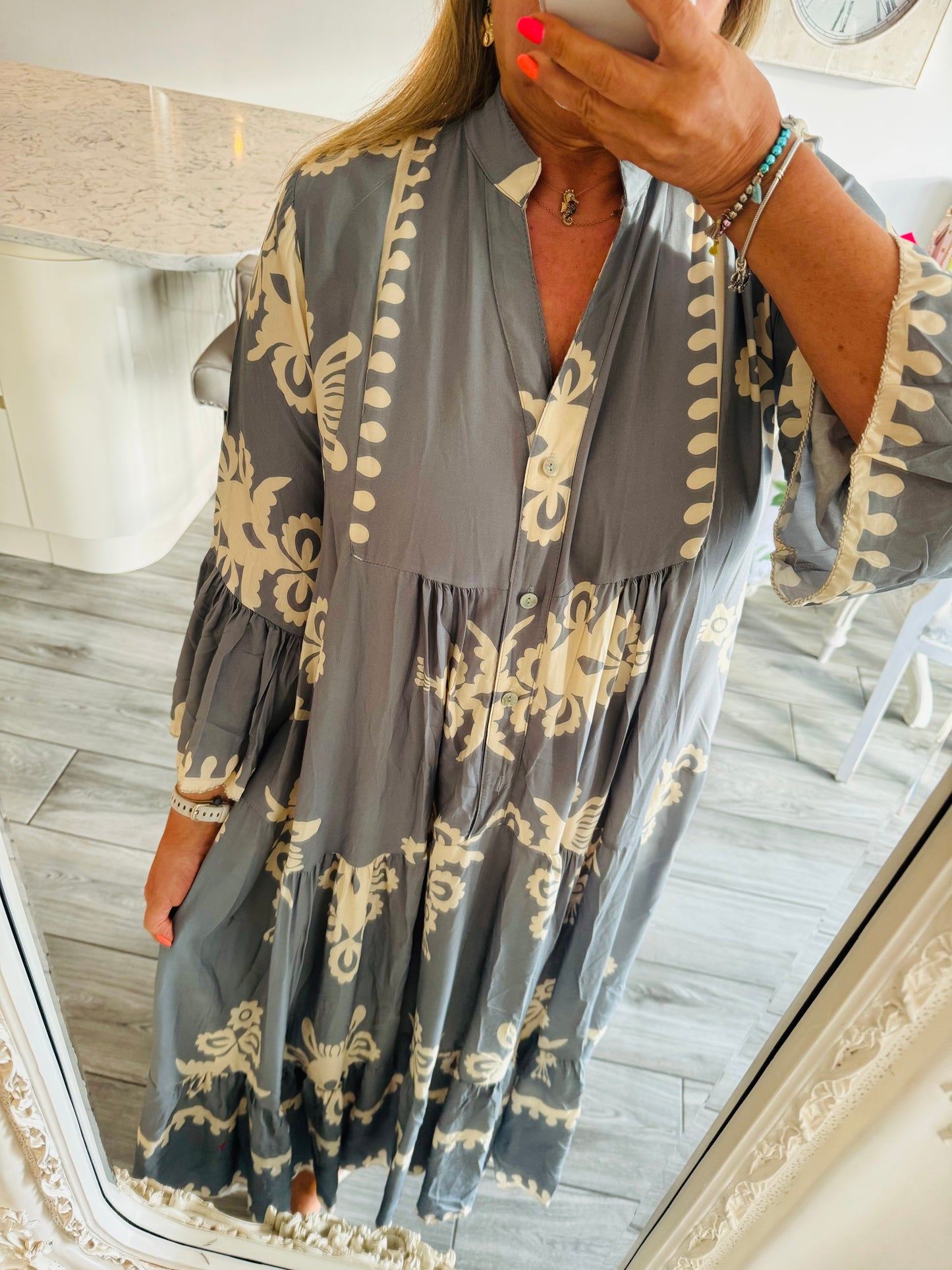 Maggie maxi dress