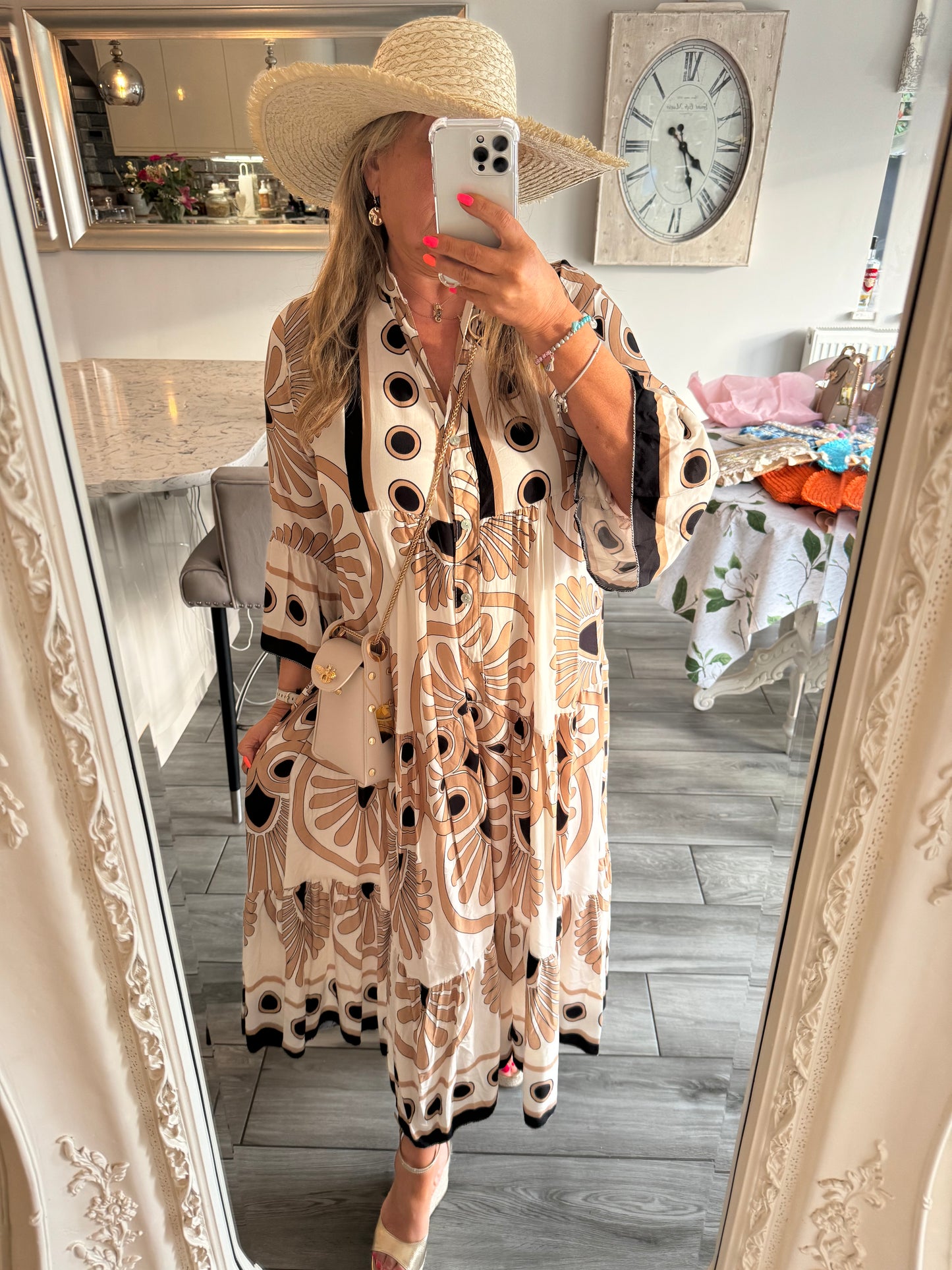 Twiggy maxi dress