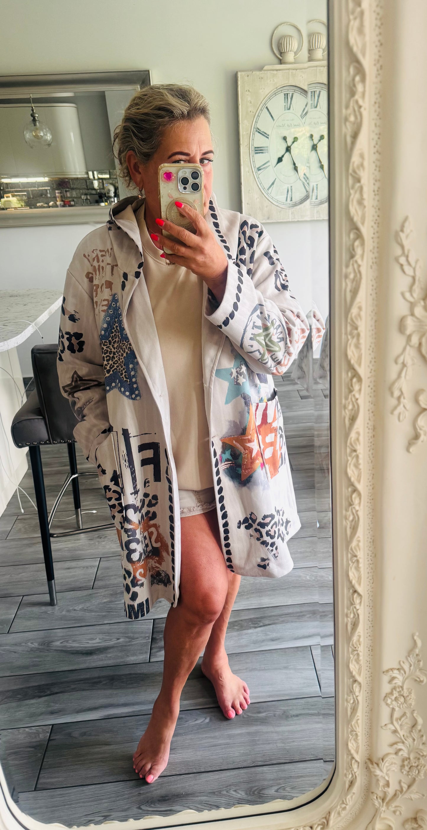 Becca star hooded jacket