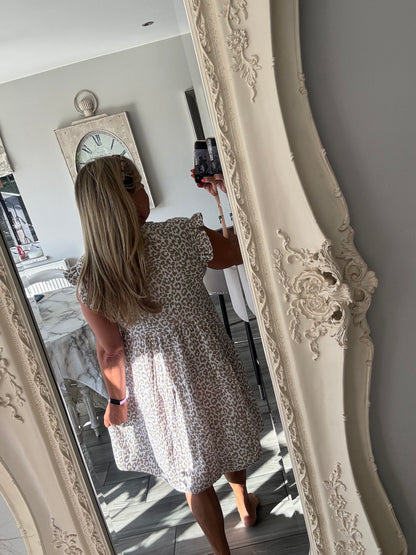 Ischia cheesecloth dress