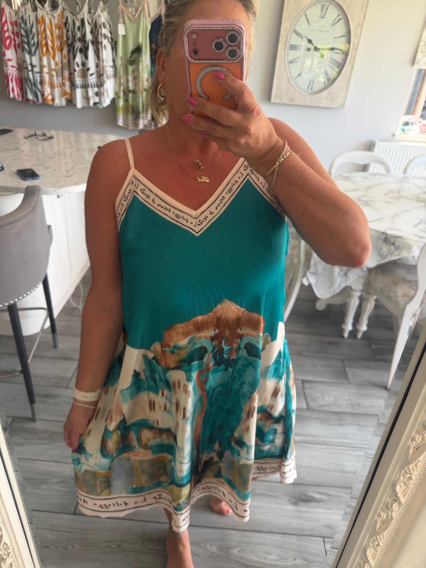 Capri landscape sundress
