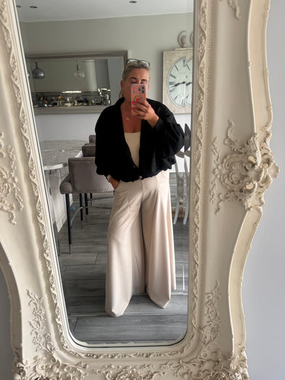 Fifi suedette jacket or top