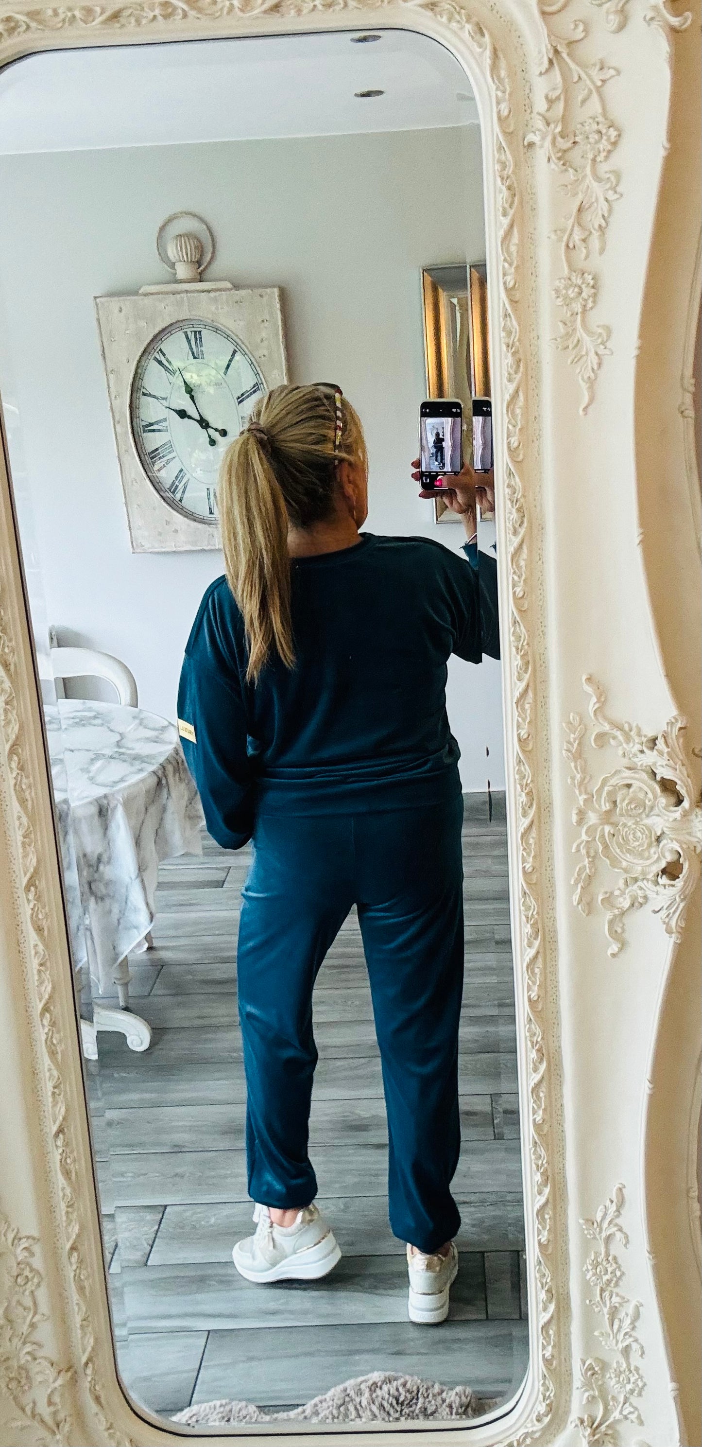 Florence velour tracksuit co ord loungeset