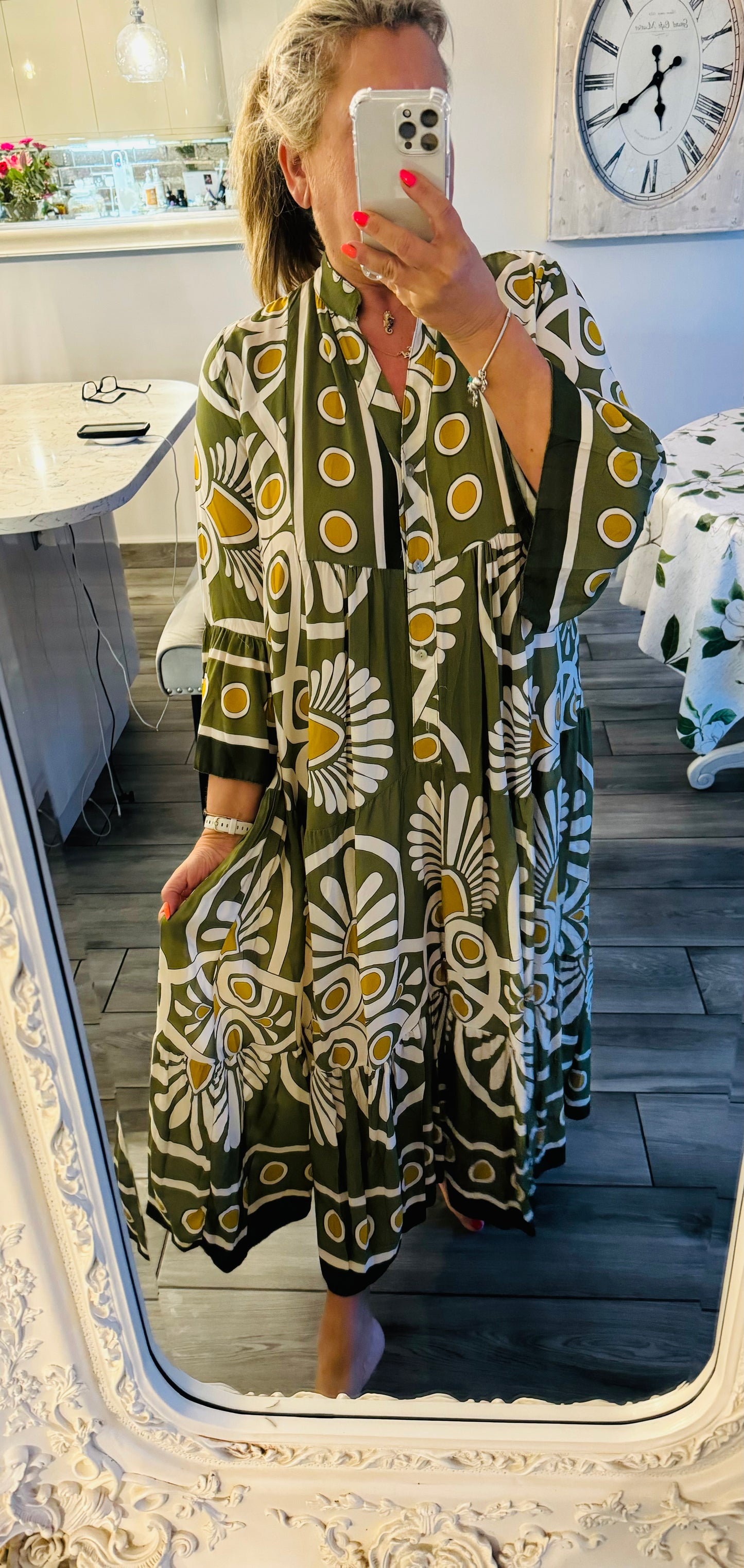 Twiggy maxi dress