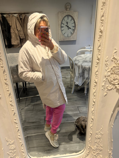 Angelika lightweight puffer raincoat/jacket