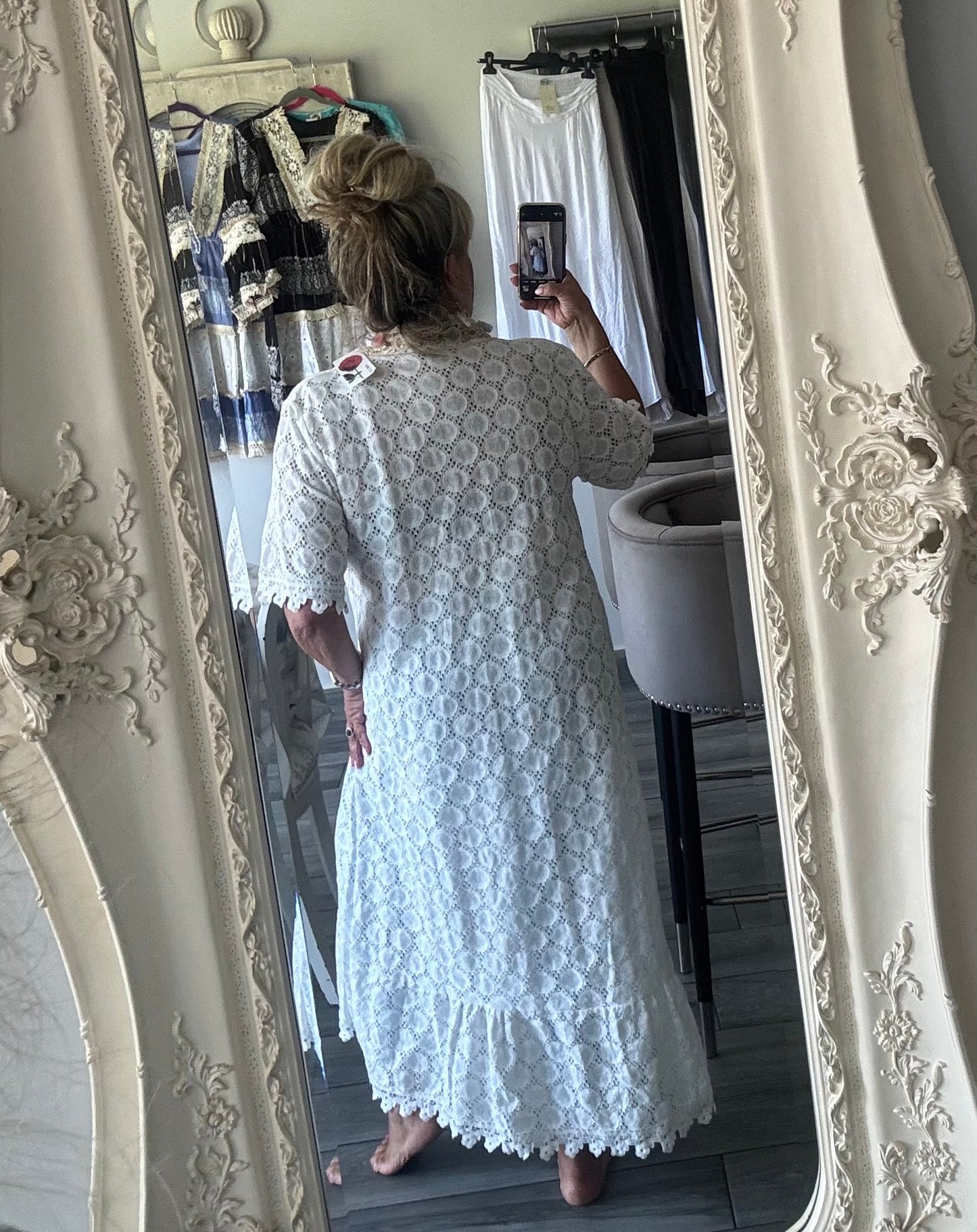 Tequila kimono kaftan versatile in lace