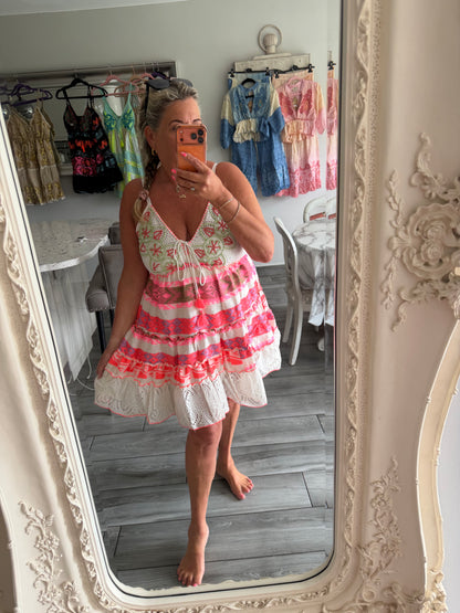 Arabella Spanish style stunning strappy dress