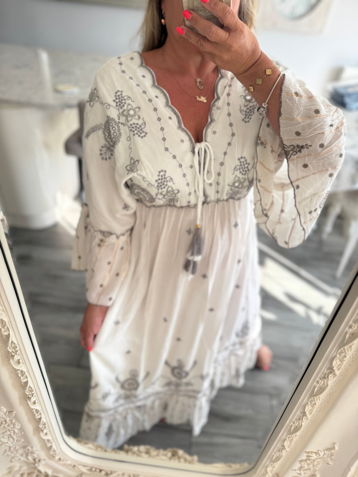 Mykonos maxi dress