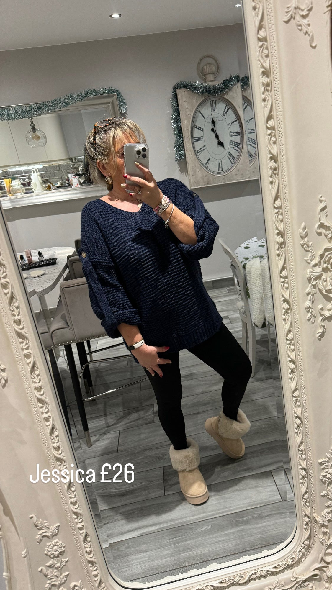 Jessica V neck Jumper