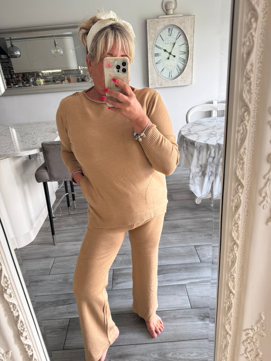 Phoebe knit lounge set