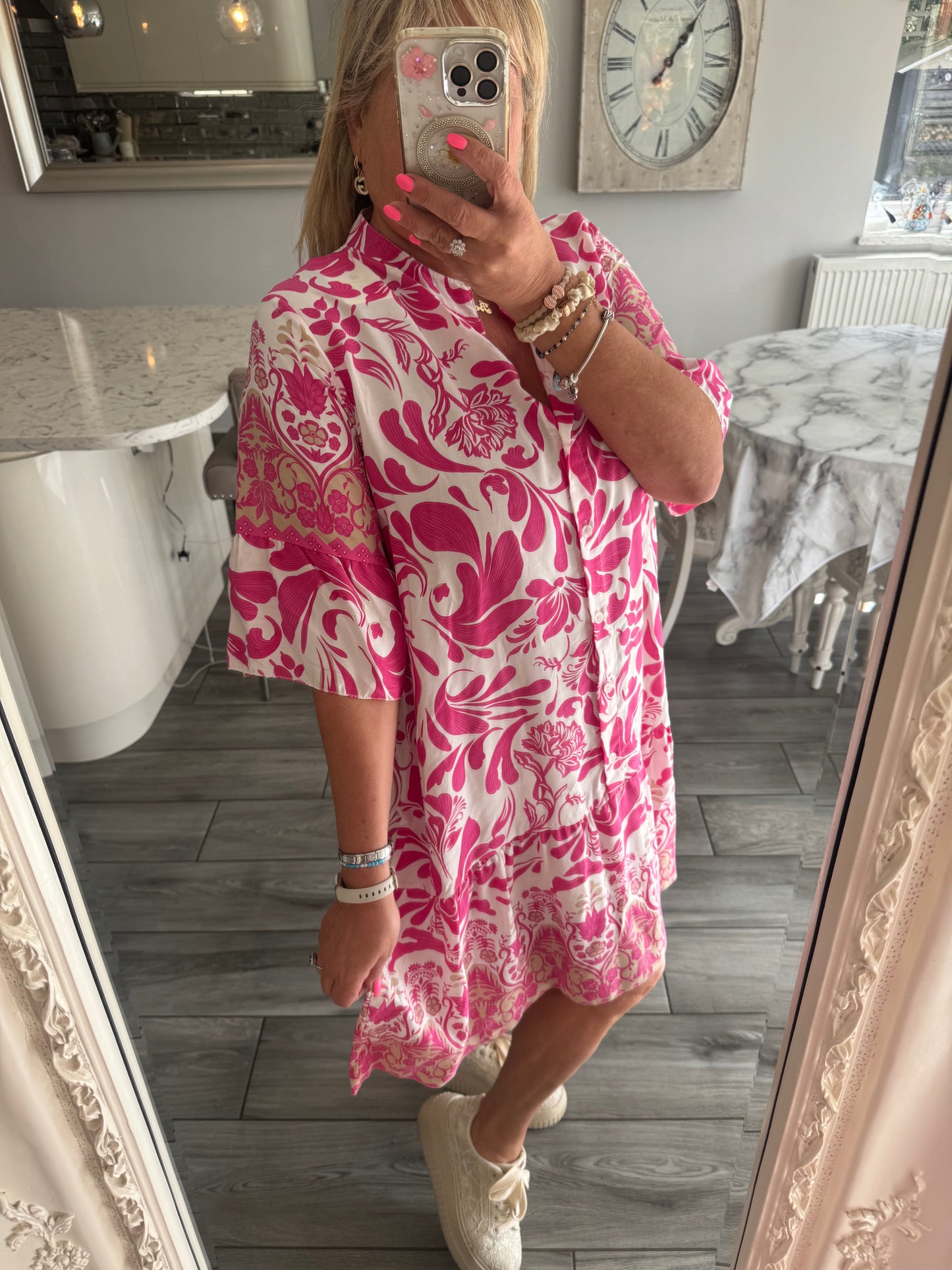 Eva knee length dress