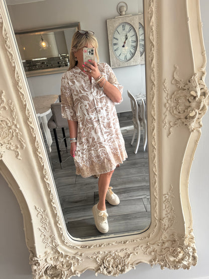 Eva knee length dress