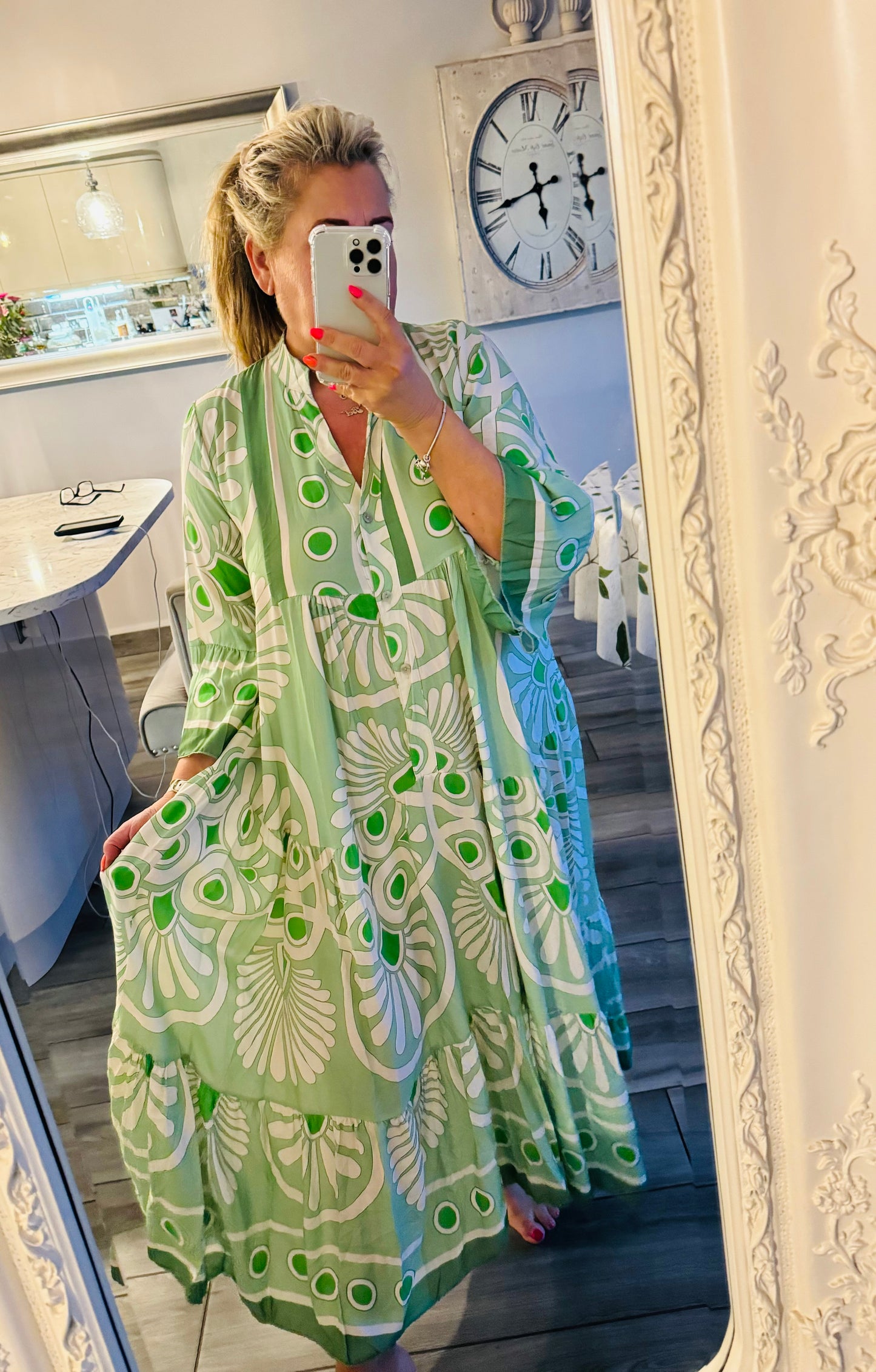 Twiggy maxi dress