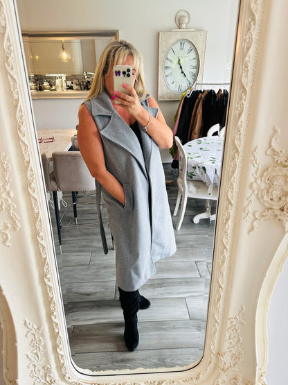 Cherrelle Sleeveless Coat/Gilet