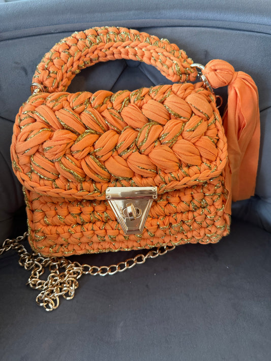 Penny Crochet Knit Bag