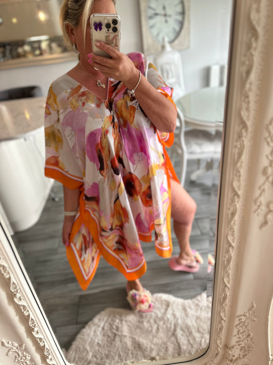 Sicily Silk Kaftan