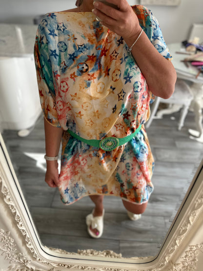 St Lucia Silk Kaftan