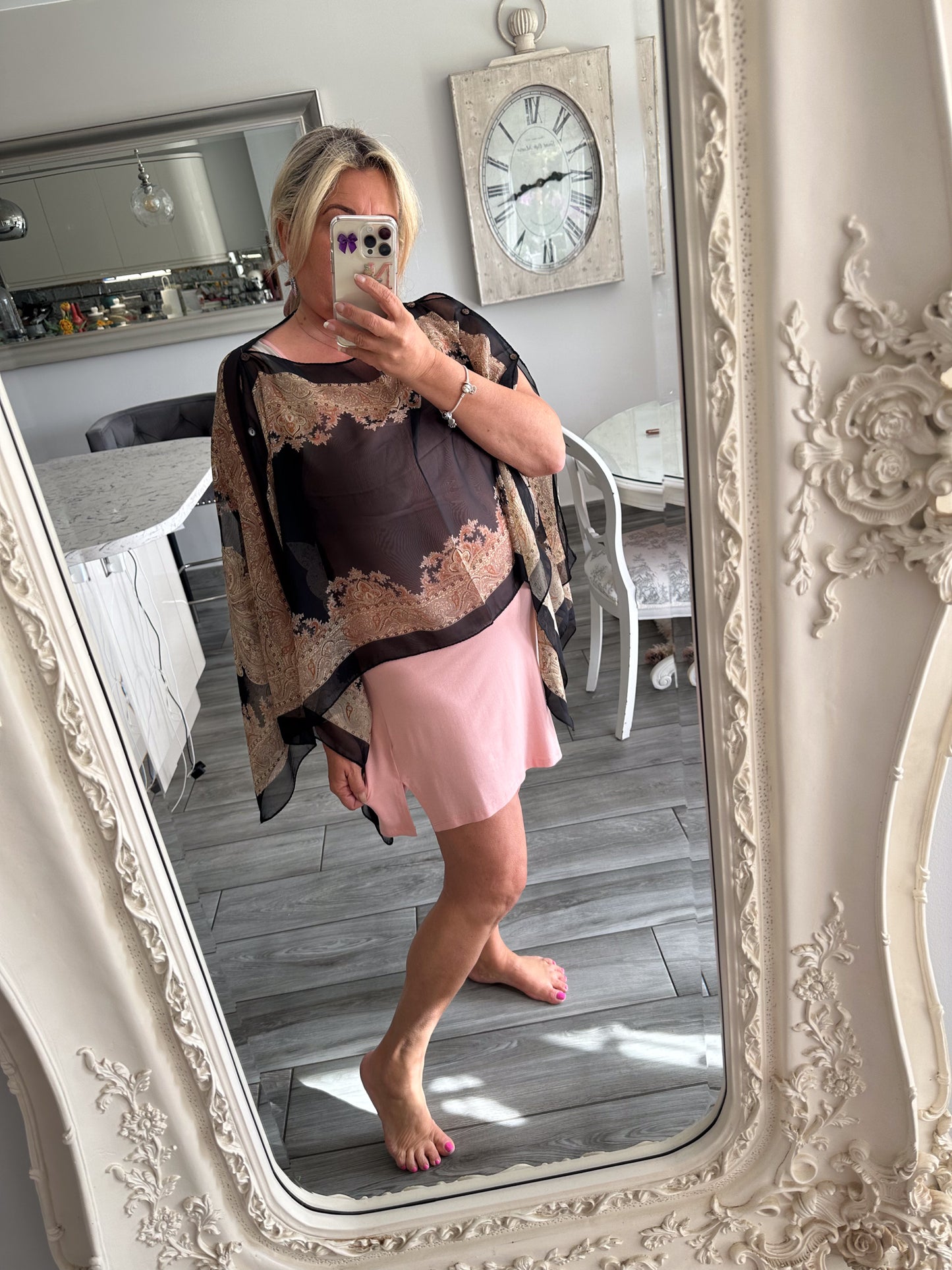 Seville Chiffon Two Way Top