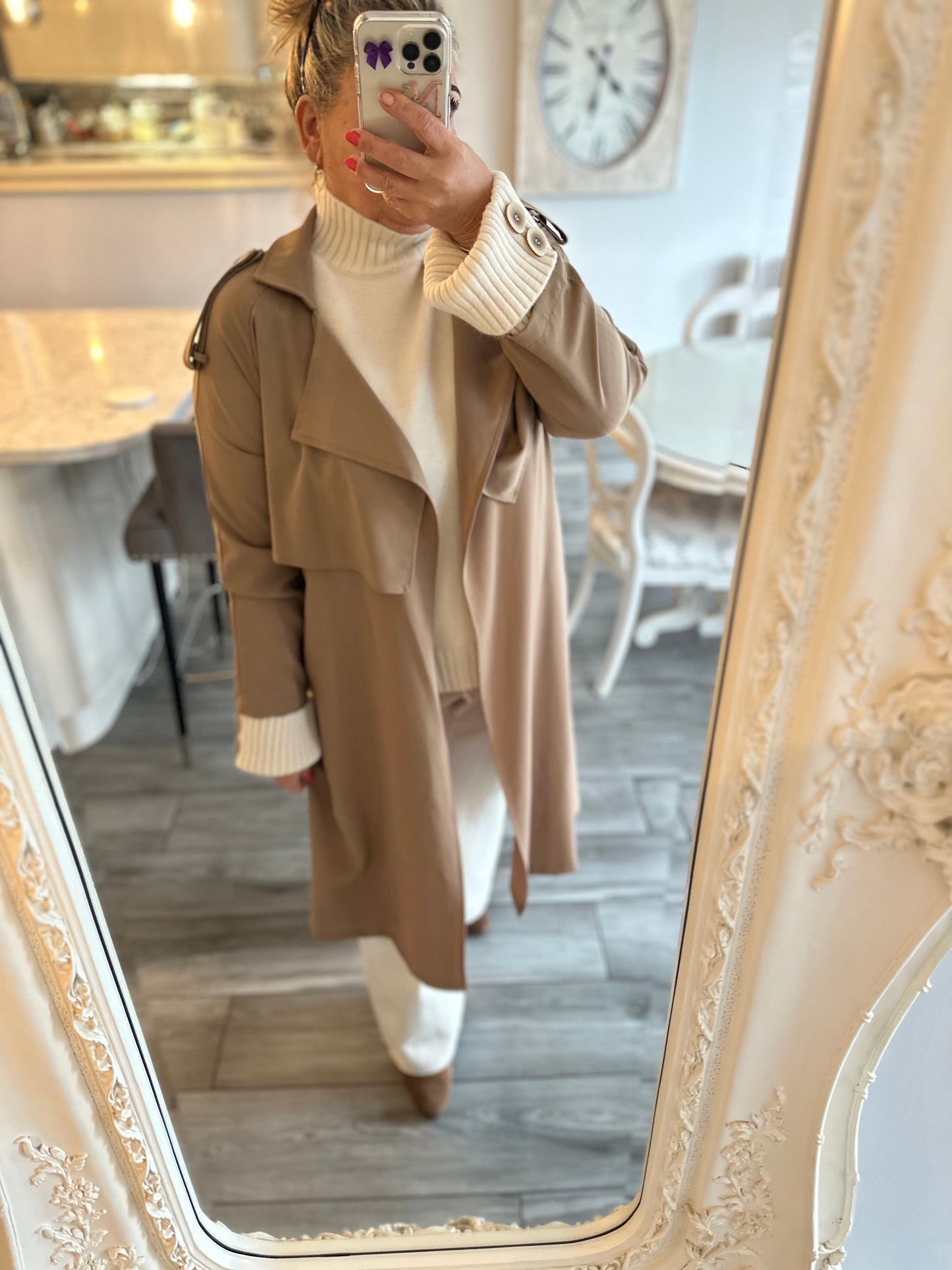 Clara Trench Coat By Ellie