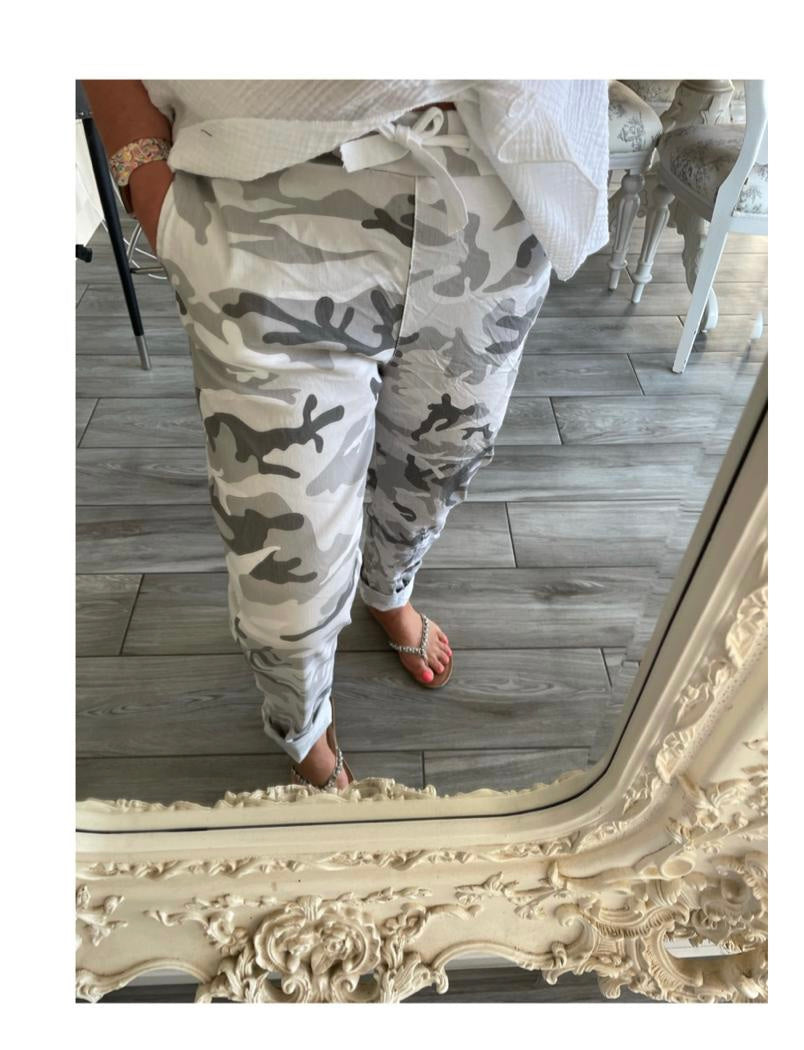 Combat Magic Trousers in Camo Print