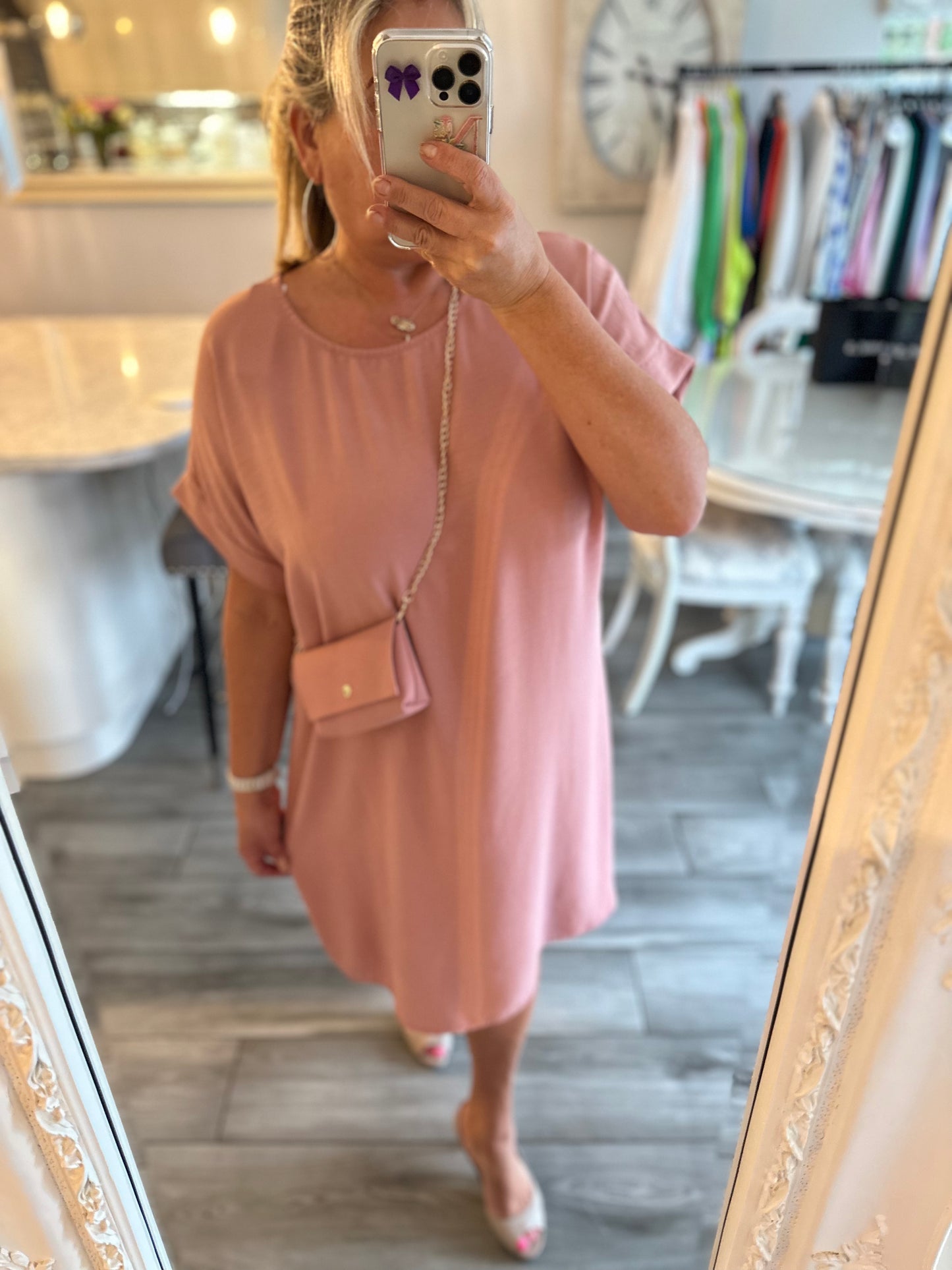 Zoe Dress with Bag