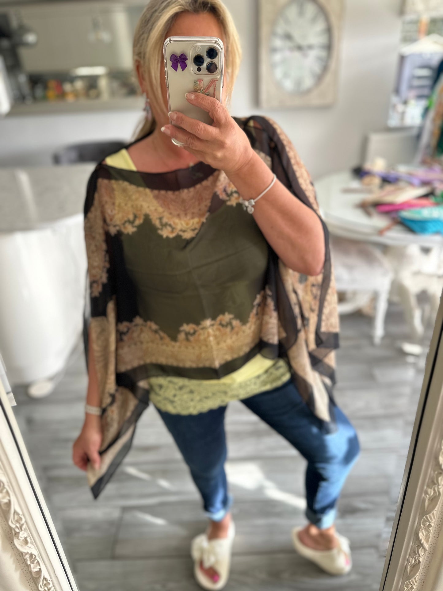 Seville Chiffon Two Way Top