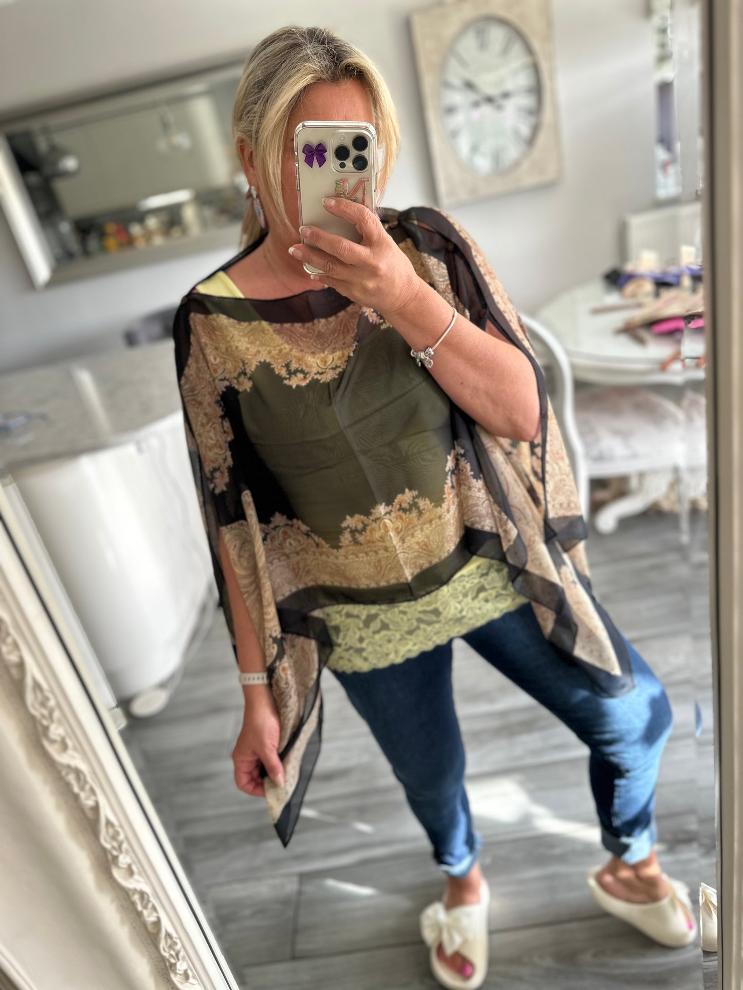 Seville Chiffon Two Way Top